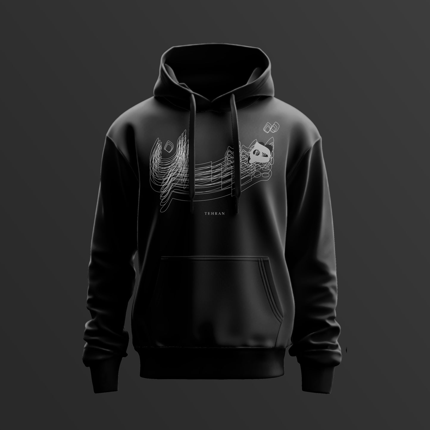 Tehran Hoodies (Black | Gray )