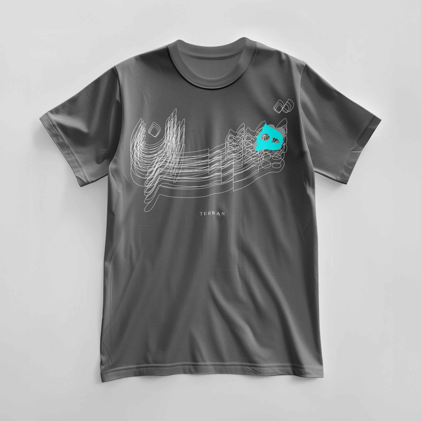 Gray T-shirt Blue H