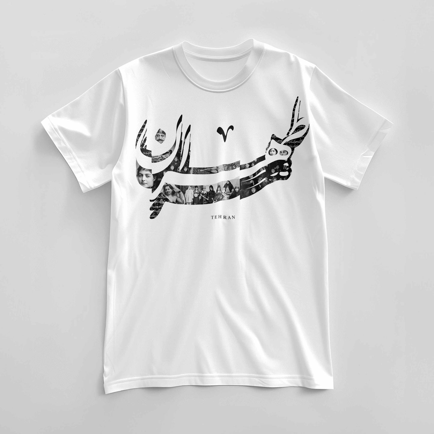 White T-shirt Qajar