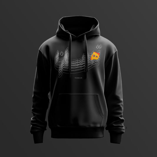 Tehran Hoodies (Black | Orange )